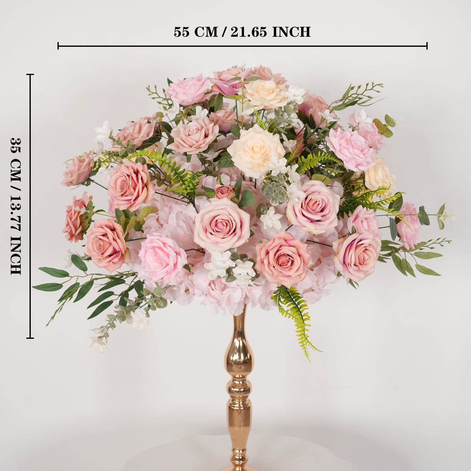 Uflower Table Centerpieces Floral Ball Wedding Decor Flower Arrangement